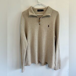Polo quater zip